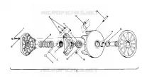 Antriebskupplung 400 and 650 (4914131413012A)