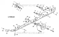 Schienen-Montage (SUSPENSION) 500 RMK 0982964 and EUROPEAN 500 RMK E982964 (4942634263B012)