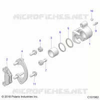 BRAKES, HINTERSATTELS