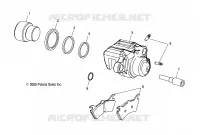 Bremssattel hinten