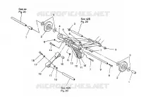FRONT Drehmomentarm WIDETRAK / 0932064 (4922982298021A)