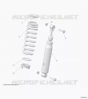 SUSPENSION, FRONT SHOCK MOUNTING