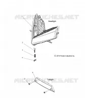 ELECTRICAL, SCHEINWERFER AND TAILLIGHT