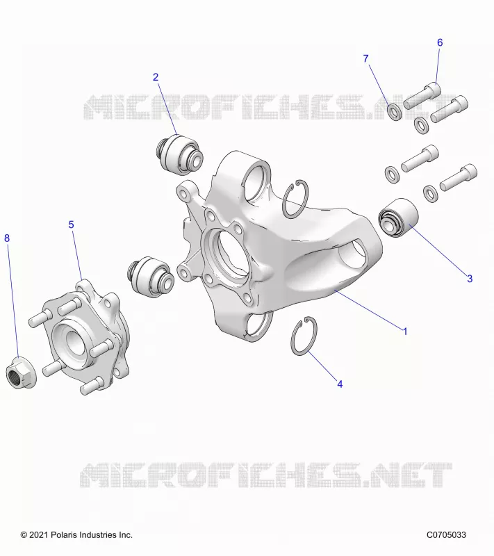 SUSPENSION, HECKTRÃ¤GER AND HUB