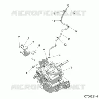 DRIVE TRAIN, MAIN GEARCASE MOUNTING