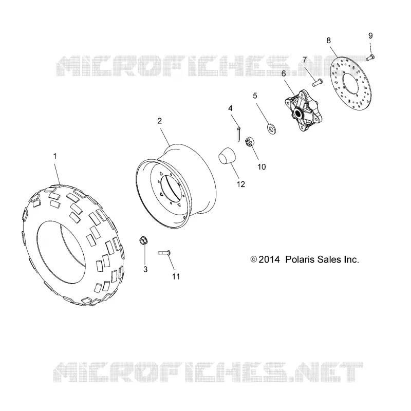 RADS, FRONT TIRE and BREMSE DISC