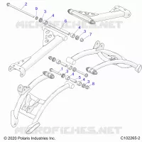 HINTERRADAUFHÃ„NGUNG CONTROL ARM, MOUNTING