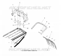 HINTERE STOSSSTANGE, SNOWFLAP, and RÜCKLICHT HOUSING