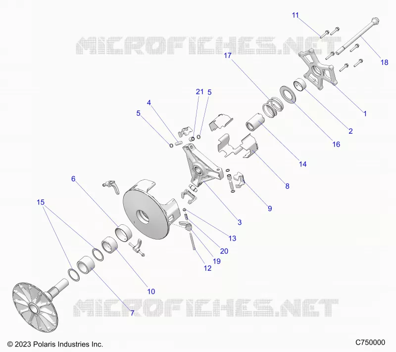 ANTRIEB, PRIMARY CLUTCH