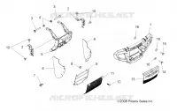 FRONTSTOSSSTANGE AND MOUNTING