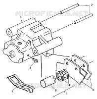 HINTERBREMSE Magnum 6X6 W97AE42A and Swedish Magnum 6X6 S97AE42E (4940754075C013)