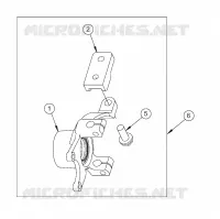 LENKUNG, KNUCKLE, RIGHT W/OFFSET EXTENSION