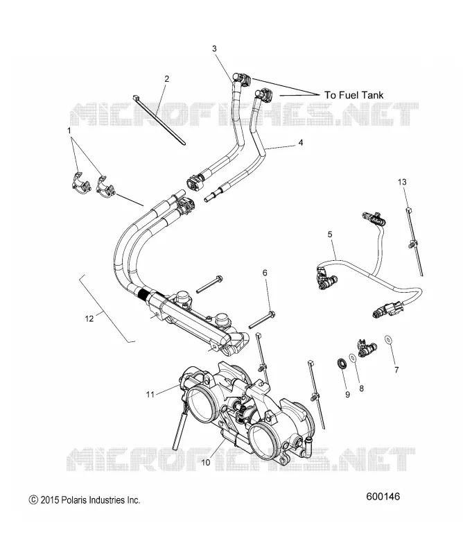 KRAFTSTOFFSYSTEM, RAIL, LINES AND DROSSELKLAPPENGEHÄUSE