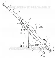 FRONT Drehmomentarm