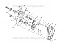 Kettenkasten ASSEMBLY XLT/0930767,XLT SP/0930667    XLT SKS/0930567 (4923012301017A)