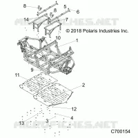 CHASSIS, MAIN FRAME AND SKID PLATES
