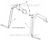 SPAT BRACKETS WITH BUMPER