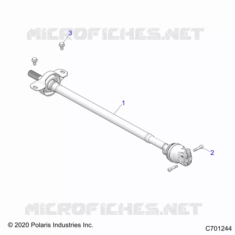 ANTRIEB, FRONT PROP SHAFT