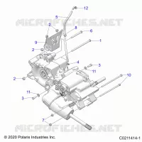 ANTRIEB, MAIN GEARCASE MOUNTING
