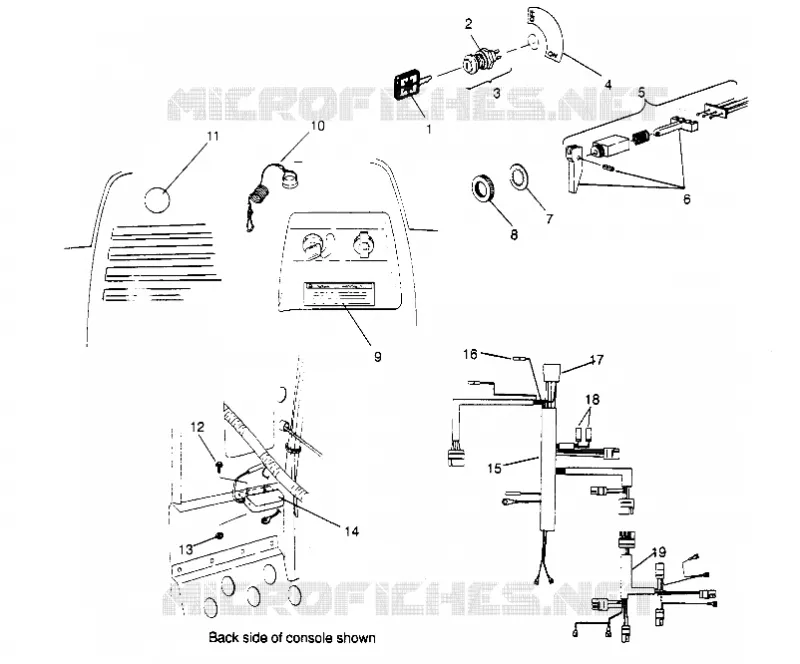 IGNITION   KABELSTRANG 440 0952760, 440 SKS 0952560,  and EUROPEAN 440 S (4929032903B005)