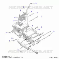 ANTRIEB, MAIN GEARCASE MOUNTING