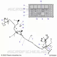 ELEKTRIC, WIRE HARNESSES, CHASSIS
