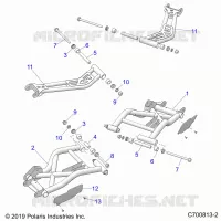 HINTERRADAUFHÃ„NGUNG CONTROL ARMS