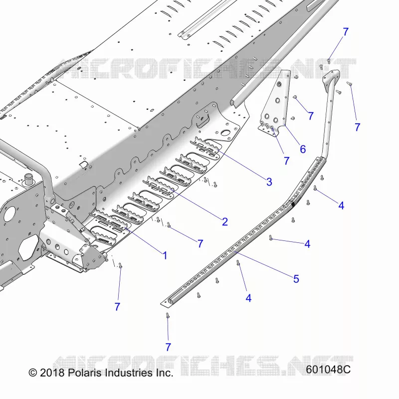 CHASSIS, TUNNEL GRIPS AND CLEATS