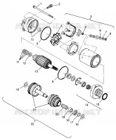 ANLASSER HURRICANE B964466 and  Intl. HURRICANE I964466 (4935733573C007)