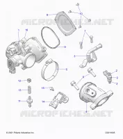 ENGINE, DROSSELKLAPPENGEHÃ„USE AND FUEL RAIL