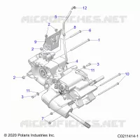 ANTRIEB, MAIN GEARCASE MOUNTING