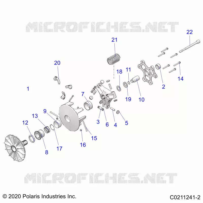 ANTRIEB, PRIMARY CLUTCH