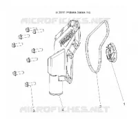 MOTOR, WATERPUMP IMPELLER AND COVER