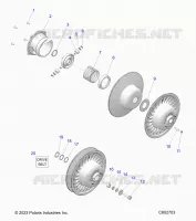 ANTRIEB, CLUTCH, SECONDARY