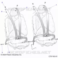 SITZ BELT MOUNTING 4 POINT