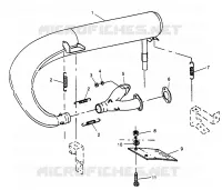 ABGASSYSTEM 500 EFI SKS 0962574, 500 EFI RMK 0962974, and EUROPEAN 500 E (4931983198C004)