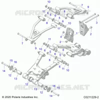 HINTERRADAUFHÃ„NGUNG CONTROL ARM, MOUNTING
