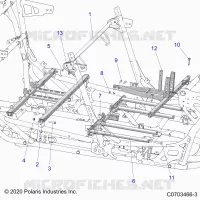 CHASSIS, SEAT AND CENTER KONSOLENEINBAU