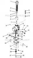 VERGASER 440 XCR SP 0961760 (4931583158C011)