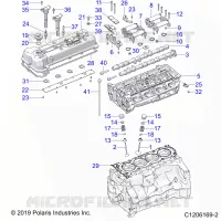 ENGINE, HEAD ASM AND VALVES