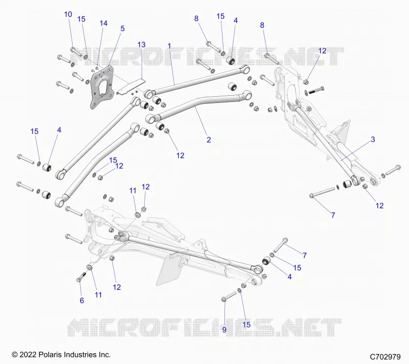 HINTERRADAUFHÃ„NGUNG TRAILING ARMS MOUNTING