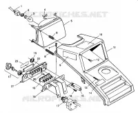 SCHEINWERFER Trail Blazer W937221 (4924082408008A)