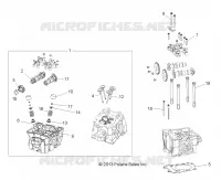 ZYLINDER HEAD, CAMS AND VALVES