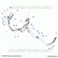 ANTRIEB, CLUTCH COVER, DUCTING