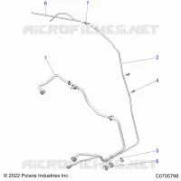 KRAFTSTOFFSYSTEMS, FUEL LINES, STD.
