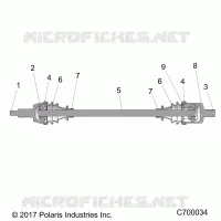 ANTRIEB, FRONT HALF SHAFT