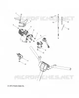 MOTOR, DROSSELN CONTROL ASM.