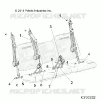 SITZ BELT AND MOUNTING