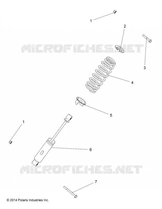 FRONT SUSPENSION SCHOCK