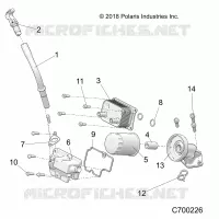 ENGINE, DIPSTICK &amp; OIL FILTER